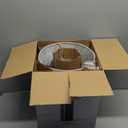 Globe Electric 62000010 32" Multi-Joint Desk Lamp with Metal Clamp, Matte Brass, White Accents, On/Off Rotary Switch on Shade, Partially Adjustable Swing Arm, Home Dcor, Office Accessory (Gold)