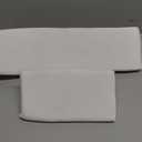 Side Sleeper Weddge Adjustable Soft and Breathable Cushion (White Pure)