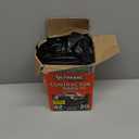 Ultrasac Contractor Bags 42 Gallon (20 PACK/w FLAP TIES), 32.75 x 44.5-3 MIL Thick Large Black Heavy Duty Industrial Garbage Trashbags for Professional Construction and Commercial use