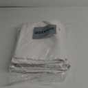 Fitable White Tablecloths for Rectangle Tables, 6 Pack - 70 x 120 Inches - Reusable and Washable Table Clothes for 6-8 Ft Tables, Polyester Fabric Table Covers for Wedding, Party, Banquet