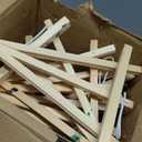 Jekkis Easel for Painting, 9 Inches Easel Stands Set of 12, Tabletop Painting Canvas Tall Wood Display Easels Set of 12, Art Craft Painting Easel Stand for Artist Adults Students