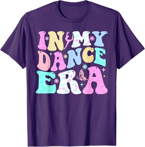 In My Dance Era Ballet Dancer Womens Girls Teens T-Shirt (Small, Black)
