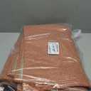 KOZYFLY Runners for Hallways 3x8 ft Washable Kitchen Runner Non Slip Rubber Backed Hall Runners Cotton Entryway Runner Rugs Floor Carpet for Indoor Backdoor Bedroom Kitchen, Orange/Tan