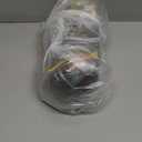 COOLJOB 10 Pairs Nitrile Dipped Safety Work Gloves with Grip, Non-slip Rubber Coated Bulk Garden Gloves for Men, Heavy-duty Oil Resistant for Truck Driver, Warehouse Box Handler, Medium, Red Blue