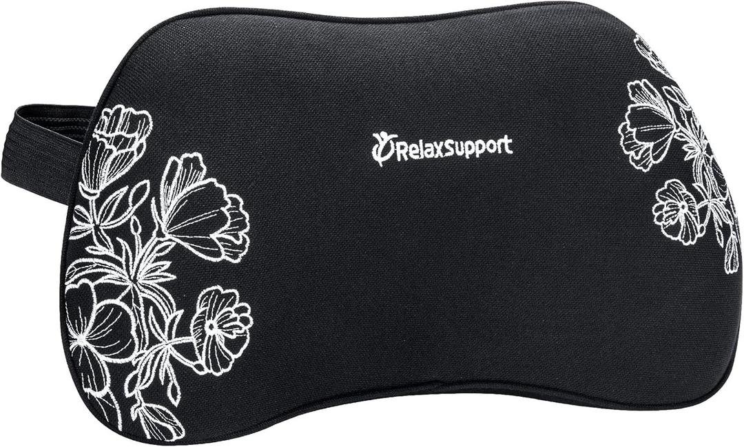RELAX SUPPORT RS17 Flower Lumbar Support Pillow - Office Chair Back Support -Chair Cushion for Back Pain Uses ArcContour Special Patented Technology Has Unique Convex Shape for a Pain Free Back