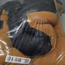 Bedsure Washable Dog Crate Pad for Small Dogs, Anti-Slip Puppy Kennel Dog Bed for Crate - Ultra Soft Fleece Flat Thin Pet Mat (Not Chew Proof), Brown 23"x17"