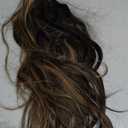 Ombre Caramel Brown Highlights Wigs With Bleached Knots Brazilian Remy Hair Balayage Colored for Women Highlight Straight Glueless Wigs 16"