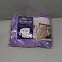 MR&HM Satin Bed Sheets, Queen Size Sheets Set, 4 Pcs Silky Bedding Set with 15 Inches Deep Pocket for Mattress (Queen, Lavender)