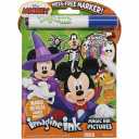 Mickey Mouse Halloween Imagine Ink Book