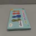 Baby Teether Toys, 4 Pack Food-Grade Silicone Teething Toys for 3-6 6-12 Months Babies, Infants, Easy to Grasp, Teething Relief Toy