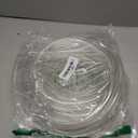 DAVCO 1/2" ID x 50ft Clear Vinyl Tubing, Low Pressure Flexible PVC Tubing, Heavy Duty UV Chemical Resistant Lightweight Plastic Vinyl Hose, BPA Free and Non Toxic