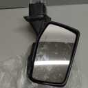 JDMSPEED Right Passenger Side Mirror Compatible with 2019-2025 Chevy Silverado 1500 Chrome Power Folding Heated Turn Signal Memory Blind Spot Detection Replace#GM1321590(16Pins)