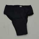 Period Swimwear Leakproof Menstrual Bikini Waterproof Bottom UPF 50+ Swim Brief Light Flow - Teens Girls Women (XX-Small, Black)