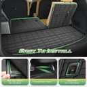 Cartist Cargo Mat & Backrest Mat Fits for Kia Telluride 2020 2021 2022 2023 2024 2025 (7/8 Passenger) All Weather TPE Trunk mat for Telluride Car Accessories for Telluride 2020-2025
