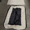 Inflatable Toddler Travel Bed - 64 Inches Portable Toddler Air Mattress with Four Safety Sides - High-Speed Pump and Carry Bag - Comfortable Mattress & Easy to Inflate and Deflate - Black