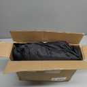 Waterproof SUV Cargo Liner for Dogs - Pu Leather Pet Car Seat Cover Protector with Bumper Flap, Non-Slip Backseat Mat for SUVs, Sedans, Vans Trunk | Easy Clean, Scratch Resistant (Black,Large)