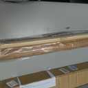 UNISHADES Blackout Cordless Bamboo Roman Shades 35 3/4×64 in Papara Carbon