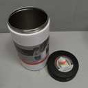 Brand New Ozark Trail Stainless Steel Insulated Slim 12-Ounce Can Holder, White