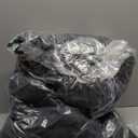 Nasitos 4 Pack Fitted Black Tablecloths for 6 foot Rectangular Tables-Washable and Wrinkle Resistant Trade Show Table Cover, Open Back Folding Table Cloth for Craft Show, Parties, Events, Vendor Booth