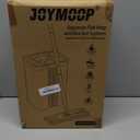 JOYMOOP Mop and Bucket Set, Flat Mops for Floor & Wall Cleaning, Commercial & Household Use, Hardwood Floor Mop with Long Handle & 4 Microfiber Pads