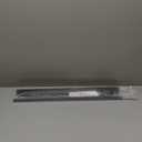 Stainless Steel Stove & Counter Top Gap Covers - Oven Gap Filler Kit 23.4" - Heat Resistant Slide-in Range Trim Guard for Seamless Kitchen Accessories Easy Clean (Black)