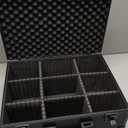 Graded Card Case Storage Box Trading Cards Storages Box For Toploaders Sports Slab Hold 150 Magnetic Cards or 660 Toploaders (Keys don't do anything)