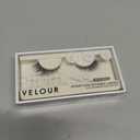 Velour Effortless Invisible Lashes, Lash Extension Look, Natural Looking False Eyelashes, Reusable Fake Lashes, Fluffy & Lightweight No Trim Eyelashes, Vegan, Glue not included (Stripped)