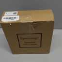 Eywamage White Flameless Votive Candles with Remote Batteries, 2x3 inch Flickering Small LED Wax Pillar Candles 6 Pack