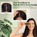 Natural Riches Tea Tree Oil for Hair - Blended with Vitamin E and Castor Oil for Hair Growth - Tea Tree Scalp Treatment for Dry Scalp - Lightweight Scalp Oil for Healthy, Strong Hair - 8 fl oz