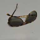 livho Trendy Polarized Aviator Sunglasses Women Men, Retro Sun Glasses for Women Men 2025, Oversized UV Protection Shades, Color: Dark Brown Tortoise/ Brown