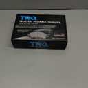 TRQ Front and Rear Brake Pad Set Ceramic Compatible with 2010-2013 BMW 328i 2010-2013 328i xDrive 2013-2015 X1 (BFA13100)