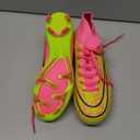 Kids Soccer Cleats Boys Girls Football Cleats Turf Soccer Shoes AG/FG (1.5 Little Kid)