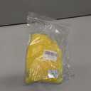 Big Pack 4mm 25000PCS Resin Rhinestone Flatback Round AB Jelly Color Rhinestones for Nail Art, Bottles, Makeup Clothes Shoes Cup DIY Crafts Supplies (49 Yellow AB)