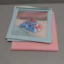 Vellax Baby Boxes with Letters for Baby Shower - Baby Shower Decorations of 44 pcs, 32 Pink Blue Balloons, 4 Blocks, 8 Letters, Perfect Party Decor