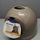 Petmate Booda Dome Cat Litter Box for Indoor Cats , Titanium, Made in USA, One Size