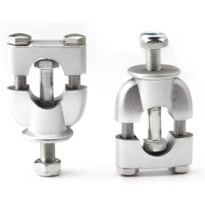 22mm 7/8" Motorcycle Handlebar Risers Mount Clamps for Dirt Pit Bike ATV Pack of 2