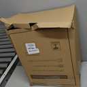 11x14 Inch Deep Display Shadow Box Wooden with Real Glass - 5 Inch Depth for Collectibles, Memorabilia, Dolls & Toys, Tabletop or Wall Mount, Includes Cork Backboard & 10 Pins