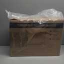 Record Player with Passive Bookshelf Speakers BeltDrive Vintage Turntable for Vinyl Records External Dual Stereo Speakers LP Players 3 Speed Wireless AUX Headphone Input Auto Stop Retro Black Wooden