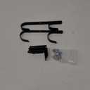 AdjustableHooks Pool Poles Hanger, Fence Hooks Hang Pool Accessories/Skimmers/Leaf Rakes/Brushes/Garden Tools.(Two Sets of Black)