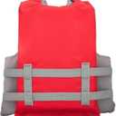 Stearns Kids Life Vest, USCG Approved Type III Life Jacket for Children 50 to 90 lbs, Youth PFD for Boating, Swimming, Watersports, Pool, Beach, & More, red