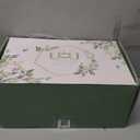 UDU 24 PCS White Pillar Candles with Glass Cylinder Vases Hurricane Glass Candle Holders for Pillar Candles Cylinder Vases for Centerpieces Wedding Table Party Home Decor (2.6" X 4.7", 6", 8")