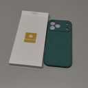 Miracase Magnetic for iPhone 17 Pro Max Case, Compatible with MagSafe, Integrated Silicone Camera Control Cover, 3.0mm Thicken Shockproof Drop Protection Phone Case for 17 ProMax, Midnight Green