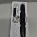 USB-Rechargeable Heated Eyelash Curler with LED Display - 3 Temp Settings