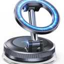 for Magsafe Car Mount carmount 2.0 Magnetic Phone MountFlexible Mount Vacuum Magnetic Phone Holder for Car90+LBS Strong Suction, 2400gf Strong Magnetic Camera Shoe Phone Mount for iPhone 17 16 15 (Black)