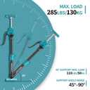 MAXENIKIT Third Hand Support Pole Heavy Duty, Cabinet Jacks for Installing Cabinets with 285 LBS Capacity and Expand from 15-4/5 to 23-3/5 in, 1-PC