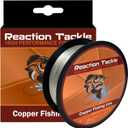 Reaction Tackle Copper Trolling Wire - Copper Fishing Line - Corrosion Resistant Tin Coated Super Smooth and Thin Diameter to Reach Deeper Depths (32LB / 300 foot)