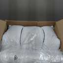 Amazon Basics Cool to Touch Bed Pillow with Hypoallergenic Down-Alternative Fill,Medium for Back Sleepers, Standard, 20" x 26",2 Pack