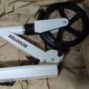 Nattork Kick Scooter for Kids 6+ Years Teens Adults - 220LB Weight Capacity, Front Shock Absorber and Adjustable Handlebar - Smooth Ride with 8" Sturdy Wheels, Ideal for Outdoor Sports