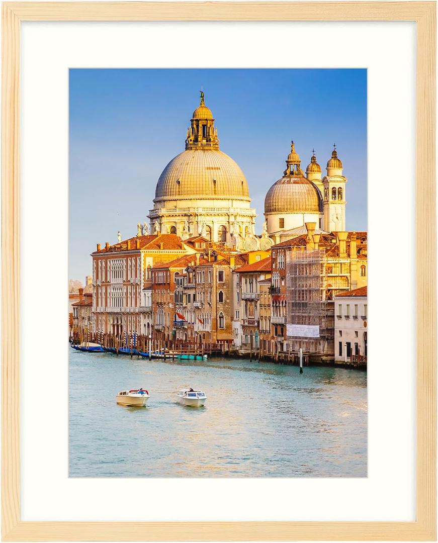 wyooxoo 20x24 Natural Picture Frame For Wall Mounting