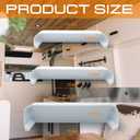 29325760166 Refrigerator Door Shelves for Dometic Americana II RV Refrigerator Replacement Parts, Fridge Freezer Upper Bottom Shelf Kits, Camper Refrigerator Door Shelf Kit - Set of 3